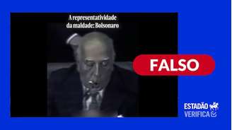 Vídeo foi criado com IA.