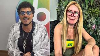 Latino e Raffa Rarbbie, ex-namorada que o acusa de agressão
