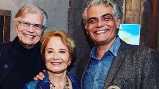 Tarcísio Filho revelou como contou a mãe, Glória Menezes, da morte do pai, Tarcísio Meira, durante a pandemia de Covid-19.