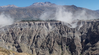 Terremoto causou nuvens de poeira no Peru
