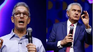 Romeu Zema (Novo-MG) e Ronaldo Caiado (PSD-GO) são candidatos à Presidência