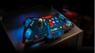 Earthion, jogo de Mega Drive, anuncia controle arcade oficial de luxo