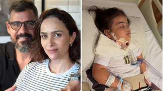 Letícia Cazarré passou a noite com a filha na UTI do Hospital Israelita Albert Sabin