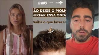 Discussão entre Luana Piovani e Pedro Scooby sobre origem dos piolhos da filha vira assunto na Secretaria de Saúde do Rio