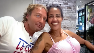 Adilma Pereira ao lado do então marido