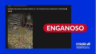 Vídeo de manifestação na Paulista em 2024 circula como se fosse ato recente de 7 de setembro