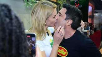 Ana Hickmann e Edu Guedes (Webert Belicio / Agnews)