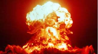 Teste realizado em Nevada em 1953. Foto: National Nuclear Security Administration/ Domínio Público