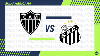 Atlético-MG x Santos - Copa Sul-Americana 