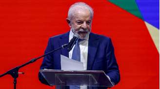 O presidente Luiz Inácio Lula da Silva
