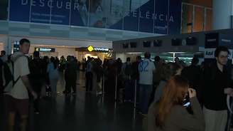 Falta de energia provoca filas e afeta embarque no Aeroporto de Viracopos