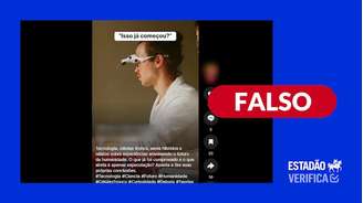 Vídeo que fala sobre criação de super seres humanos é falso.