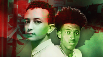 Kibrom Kinfe Aregawi e Tsigabu Gebremariam (à direita) estão entre os cinco etíopes executados em 23 de junho, cujos corpos não foram devolvidos às suas famílias