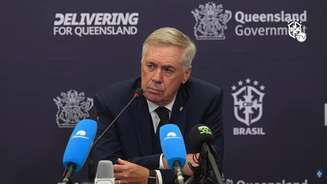 Carlo Ancelotti em coletiva após a vitória da Seleção em amistoso contra a Austrália