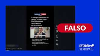 Vacinas contra covid não alteraram cromossomos de vacinados.