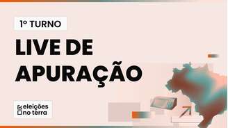 Terra terá live de apuração no domingo, 4