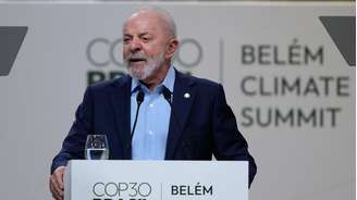 Na COP30 em Belém, Luiz Inácio Lula da Silva defendeu que os países encaminhem o fim da dependência dos combustíveis fósseis. (06/11/2025)