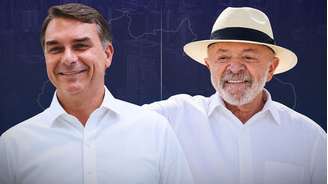 Flávio Bolsonaro e Lula se enfrentam no segundo turno das eleições 2026.
