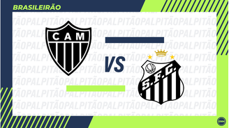Atlético-MG x Santos - Campeonato Brasileiro 