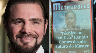 Vorcaro avaliava textos que mencionavam Renato Gomes