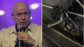 Leandro Karnal relatou ter sofrido uma tentativa de assalto após sair do Aeroporto de Congonhas, na zona sul de São Paulo.
