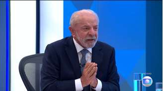 Lula na Globo (Reprodução/TV Globo)