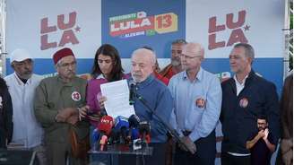 Presidente Luiz Inácio Lula da Silva em evento em Porto Alegre