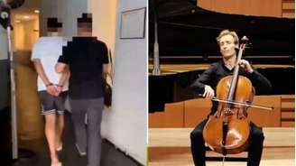 O músico austríaco Stephan Koncz foi assaltado e perseguiu os criminosos; dois suspeitos foram presos.