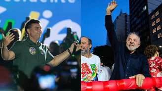 Flávio Bolsonaro e Lula disputam o segundo turno das eleições. Os dois se encontram em empate técnico, segundo as pesquisas. Fotos Felipe Rau/Estadão e Ricardo Stuckert