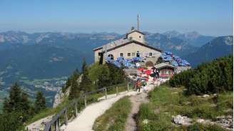 Imagem de arquivo do Kehlsteinhaus, construído em 1938 na região da Baviera, no sul da Alemanha.
