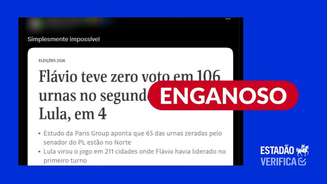 Votação unânime de Lula em 106 seções eleitorais não prova fraude eleitoral