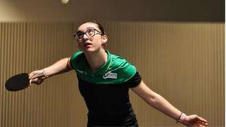 Bianca Borges, mesa-tenista paraense de 14 anos, campeã sul-americana (sub-15) em 2025 e 2026,