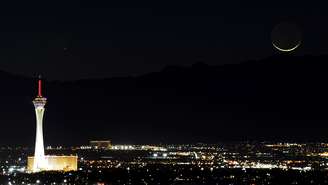 Cometa foi visto em Las Vegas, nos Estados Unidos