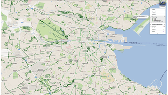 <p>Google Maps traça rotas para o ciclista evitar o congestionamento</p>