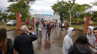 Porto Alegre - Maioria dos candidatos demonstrava tranquilidade antes do exame, apesar de temores com boatos de vazamento do gabarito