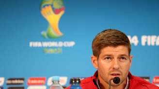 <p>Steven Gerrard disputa sua terceira Copa do Mundo</p>