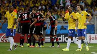 <p>Brasil sofreu uma de suas piores derrotas em toda a história da competição</p>