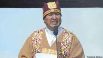 <p>Evo Morales toma posse mais uma vez como presidente da Bolívia nesta quinta</p>