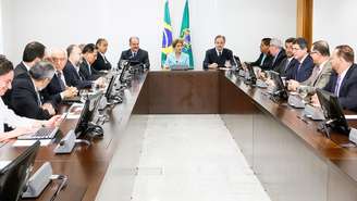 Dilma se reuniu com centrais sindicais