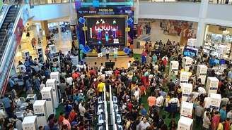 Entre os dias 5 e 20 de setembro, o Museu do Videogame Itinerante esteve no Shopping RioMar, em Fortaleza