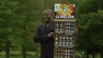 Amadou Gillen ganhou 4 milhões de euros na loteria britânica