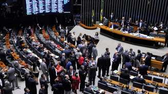A Câmara dos Deputados, em Brasília (DF)
