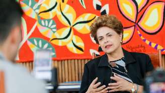 A presidente afastada, Dilma Rousseff