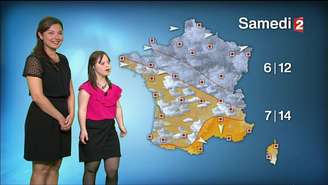 Uma jovem francesa com síndrome de Down realizou seu sonho de apresentar a meteorologia na TV depois de uma campanha no Facebook 