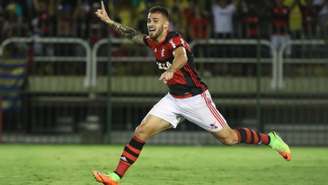 Vizeu marcou o gol da vitória sobre o Resende (Gilvan de Souza / Flamengo)