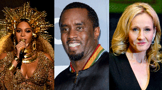 Beyonce, Sean Combs, JK Rowling