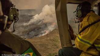 De acordo com o Inpe, número de focos de incêndio em 2017 é o maior da história | Foto: Fernando Tatagiba/ICMBio 