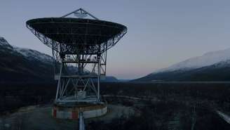 A mensagem foi enviada de uma antena que fica na Noruega | Foto: Meti