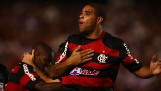 Adriano é ídolo no Flamengo