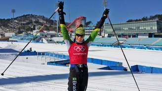 Jaqueline Mourão, de 42 anos, disputará sua sexta edição dos Jogos Olímpicos, a quarta em eventos de inverno.